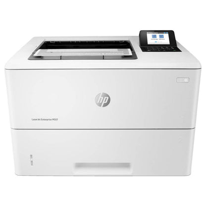 HP LaserJet Enterprise M507dn Monochrome Printer (Print Only, Duplex, Network), Up to 43ppm Print Speed, Automatic Duplex Printing, Sheetfed, 250-Sheet Output In, White | 1PV87A