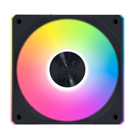 Lian-Li UNI FAN CL Wireless Reverse 120mm Case Fan – 2100 RPM, 72.73 CFM Airflow, FDB Bearing, Single Pack, Black | 12RCL1W1B