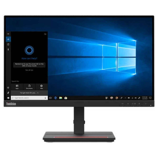 Lenovo ThinkVision S22e-20 Monitor, 21.5" FHD VA Display, 75Hz Refresh Rate, Up to 4ms Response Time, AMD FreeSync Technology, 16.7m Color Support, 3-Side NearEdgeless, Black | 62C6KAT1UK