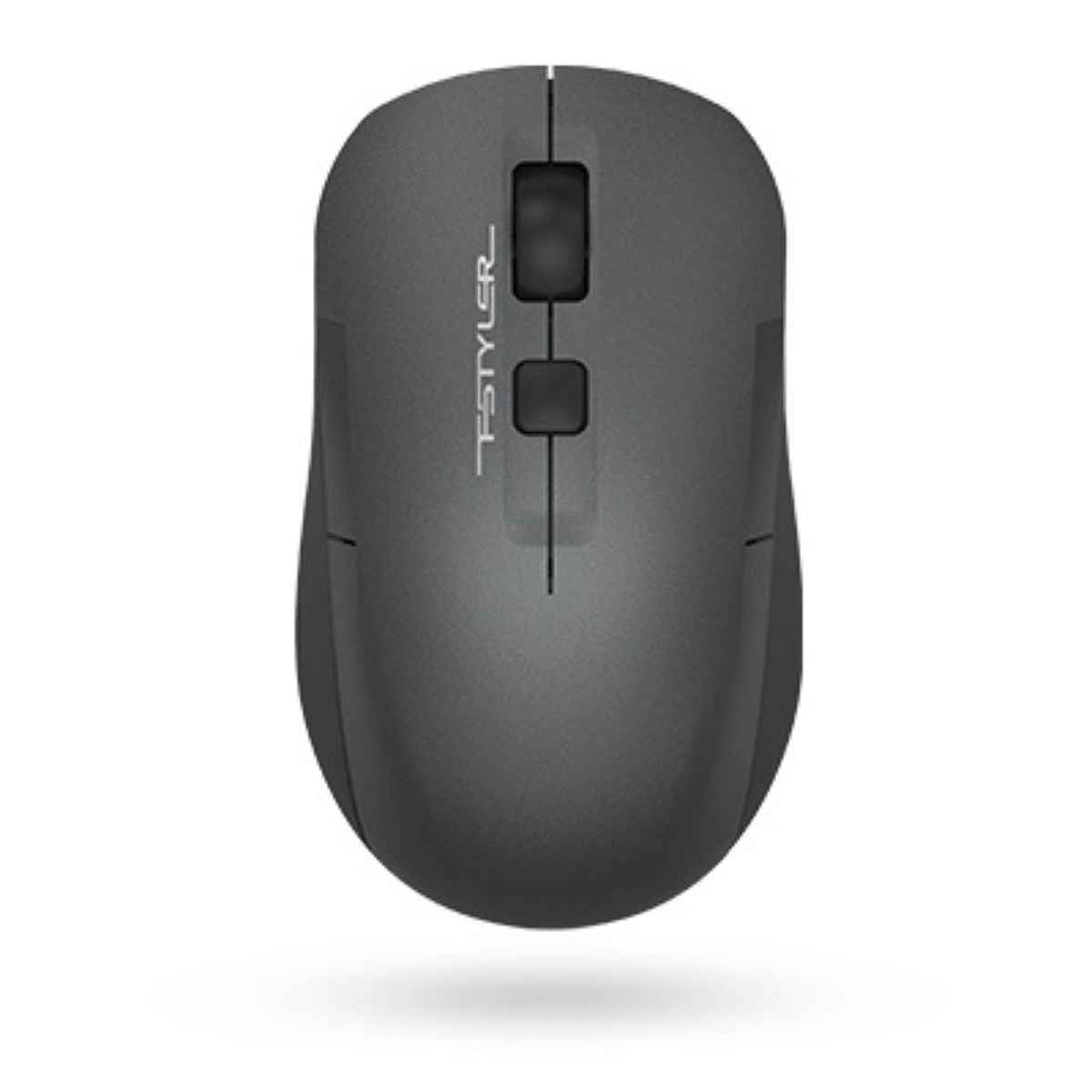 A4Tech Fstyler FG16C / FG16CS Air2 Wireless Mouse – Dual Function Desk + Air, Rechargeable, Silent Click (Black / Grey / White)