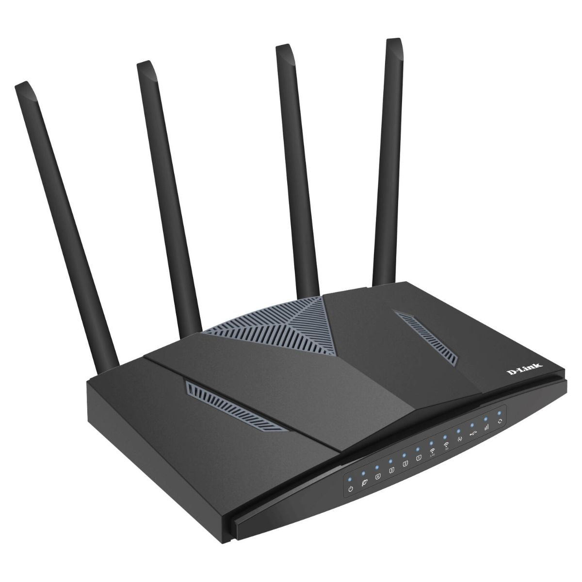 D-LINK 4G AC1200 LTE Router, 1GHz Frequency, LTE Antenna, Speeds up to 150, 2T2R 2.4GHz 802.11b/g/n 300Mbps, 2T2R 5.8GHz 802.11AC, 867Mbps, Black | DWR-M960