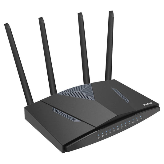 D-LINK 4G AC1200 LTE Router, 1GHz Frequency, LTE Antenna, Speeds up to 150, 2T2R 2.4GHz 802.11b/g/n 300Mbps, 2T2R 5.8GHz 802.11AC, 867Mbps, Black | DWR-M960