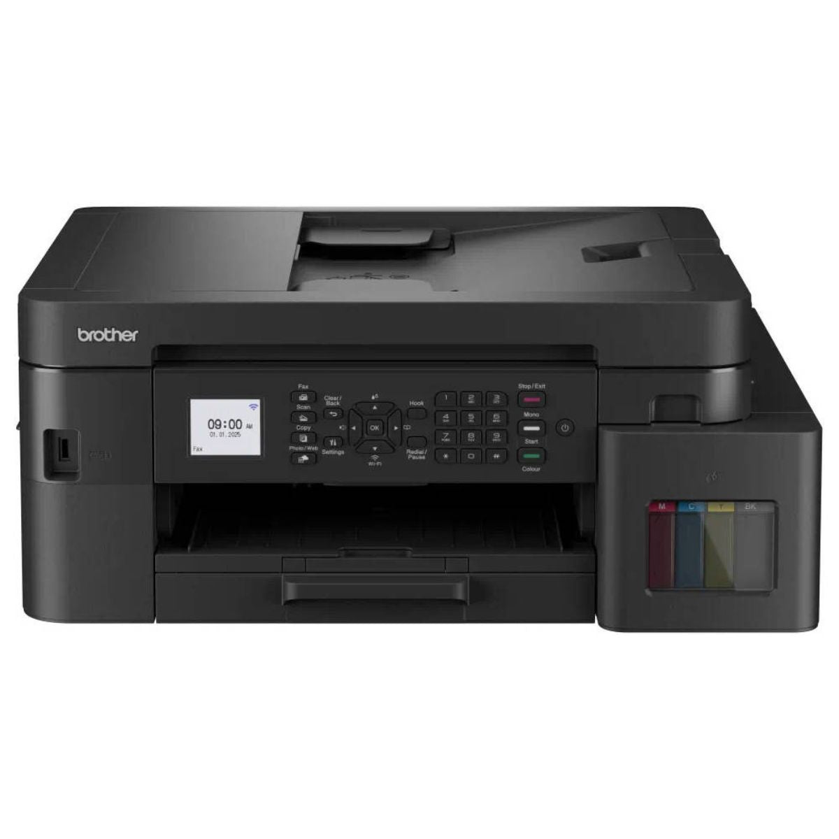 Brother MFC-T930DW Wireless All-in-One Ink Tank Printer | Print, Scan, Copy & Fax | Automatic Duplex Print & Scan | ADF | Touchscreen | Ink Filled Machine | With Box