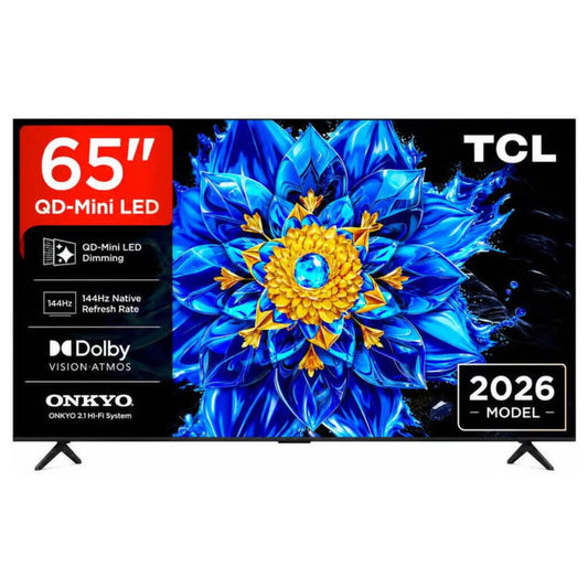 TCL P81L 65-Inch QD-Mini LED 4K Google TV | 144Hz | Dolby Vision & Atmos | HDMI 2.1 | 93% DCI-P3 | 65P81L