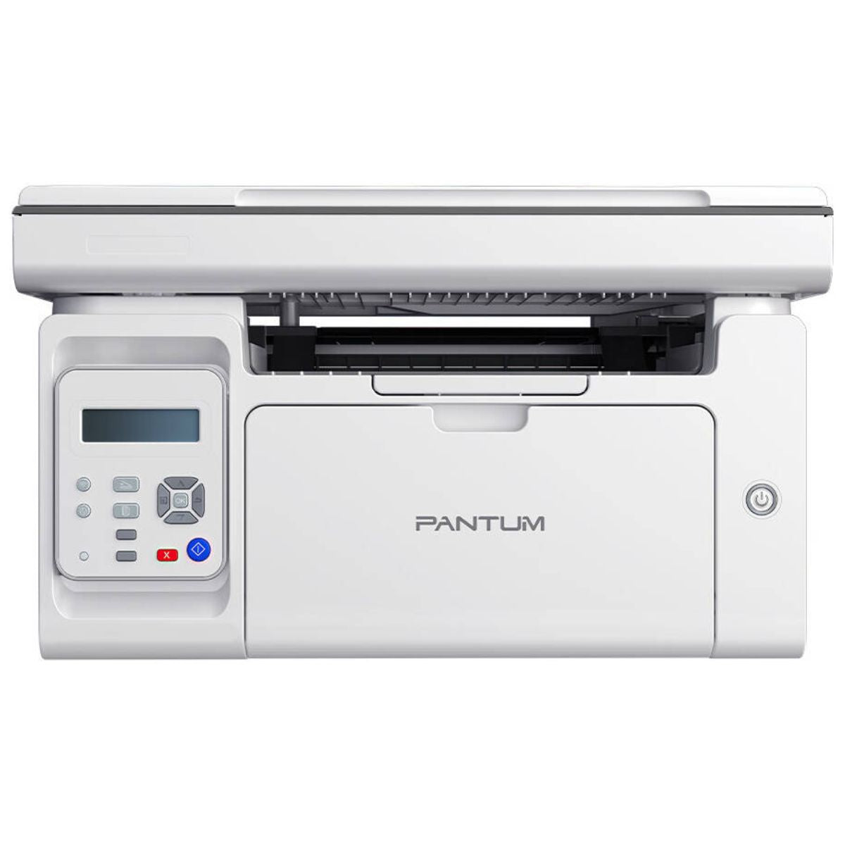 Pantum M6509NW Mono Laser Multi-Function Laser Printer, 22 ppm Print Speed, Hi-speed USB 2.0, Ethernet, WiFi Connectivity, 150 Pages Standard Input Capacity, White | M6509NW