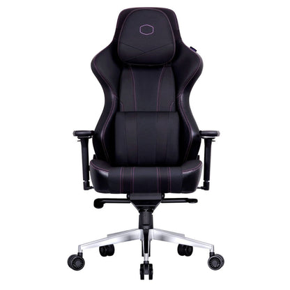Cooler Master Caliber X2 Gaming Chair | Adjustable Lumbar Support | 180° Recline | Unibody Cold Molded Foam | Steel Frame | 75mm Silent Caster | 4D Armrest | Black