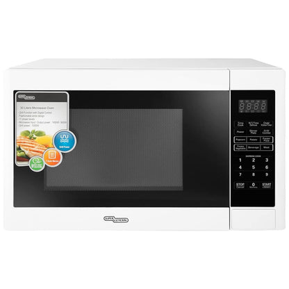 Super General SGMM935DGW Microwave Oven – 30L Capacity, Digital Control, White