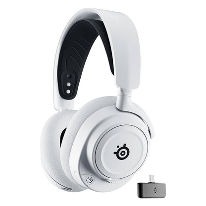 SteelSeries Arctis Nova 7X Wireless Multi-System Gaming & Mobile Headset | Nova Acoustic System | 2.4GHz + Bluetooth | 38Hr Battery | ClearCast Gen 2 Mic | Xbox Series X|S / PC / PS5 | Black, White