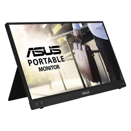 Asus MB16ACV ZenScreen 15.6" FHD Portable Monitor, IPS Display, 60hz Refresh Rate, 5ms (GtG) Response Time, 260K Display Colors, USB-C Port, Black | 90LM0381-B01370