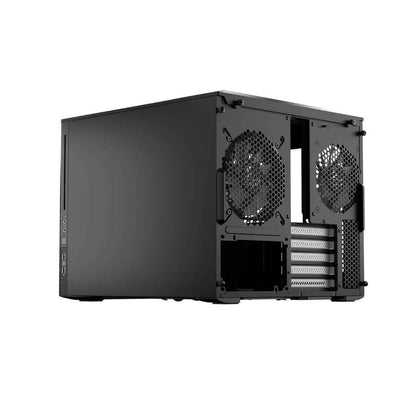 Fractal Design Node 804 mATX Cube Case – Dual-Chamber, Black / Window