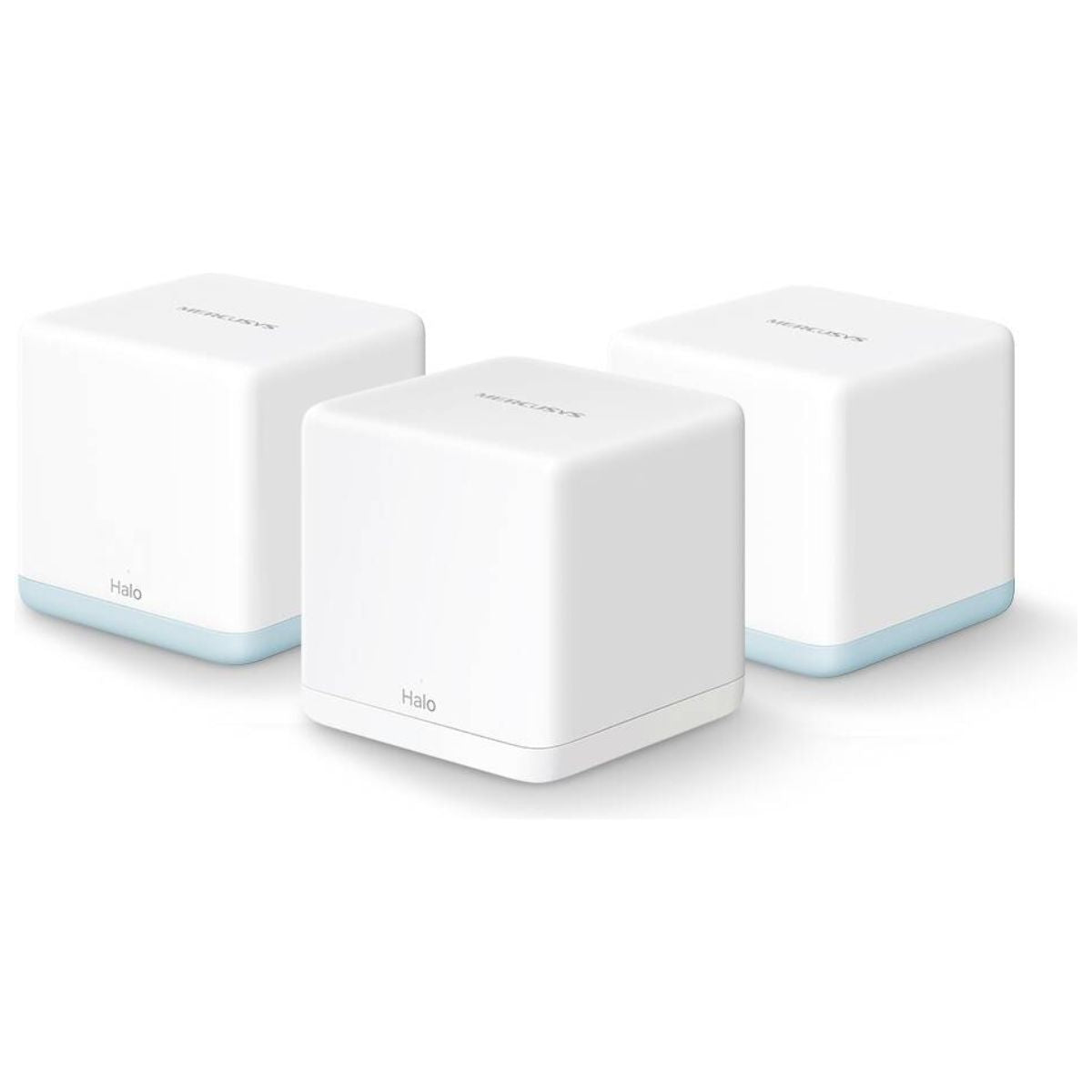 MERCUSYS Halo H32G AC1200 Whole Home Mesh Wi-Fi System, 3-Pack | Dual-Band Wi-Fi 5 | 867 Mbps + 300 Mbps | MU-MIMO | Beamforming | Access Point Mode | White