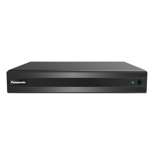 Panasonic  PM-EN 8CH Network Video Recorder with 8 PoE Ports 1080p Output, H.265+, Remote Monitoring