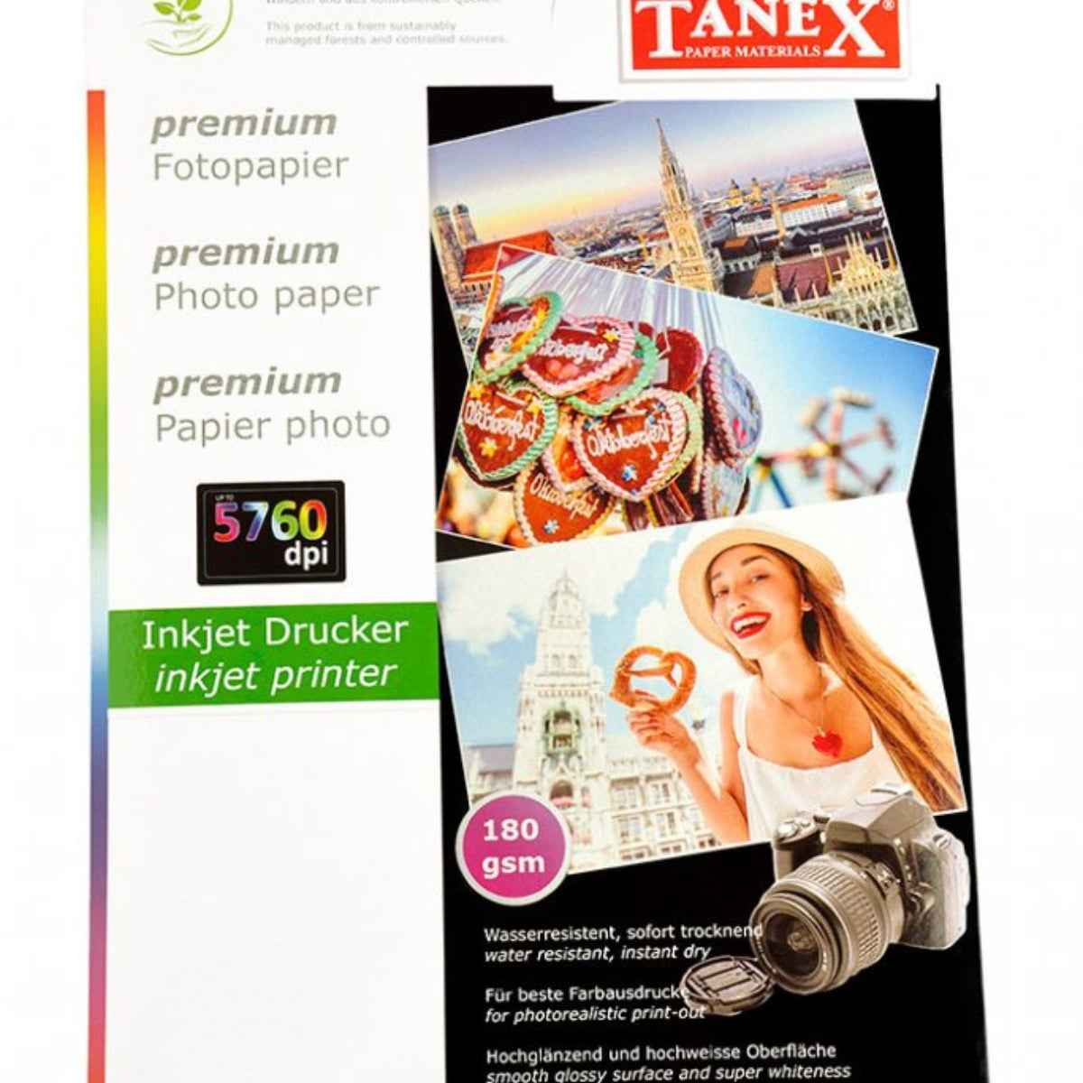 TANEX A3 Premium Glossy Photo Paper 200gsm – 25 Sheets