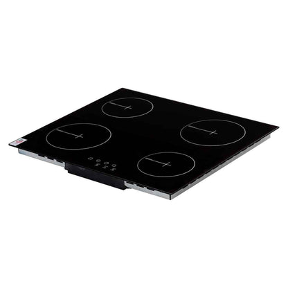 Terim TERBIVC604GB Built-in Ceramic Electric Hob – 60 cm, Black Vitro-Ceramic