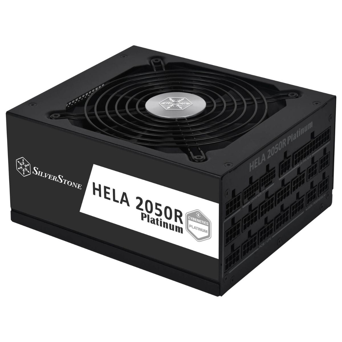 SilverStone HELA 2050R Platinum Fully Modular Power Supply, 2050W Power, Cybenetics Platinum Certified, Active PFC, All Japanese Electrolytic Capacitors, Black