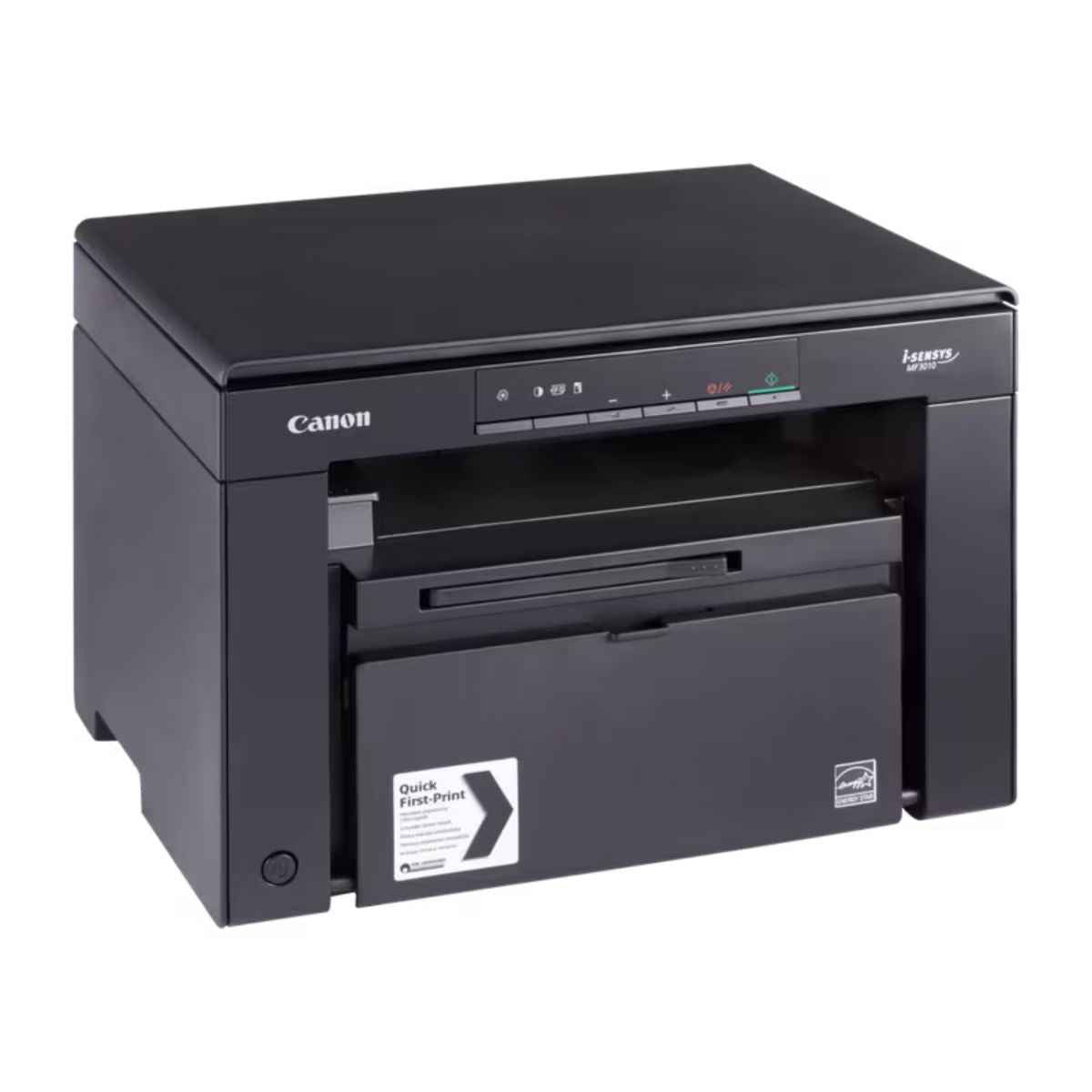Canon Printers Image Class MF3010 Laser Multi-function Printer, Up to 18ppm Print Speed, 600x400 Print Resolution, USB 2.0 Hi-speed Interface, 1 Digit 7 Segment LED Control Panel, Black | 5252B001AA