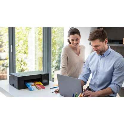 DCP-T220 Ink Tank Printer, Up to 16/9 ipm (Mono/Colour), Hi-Speed USB 2.0, Up to 1200x6000 Dpi Resolution, Refill Ink Tank System, Print / Scan / Copy Functions, Black | DCP-T220