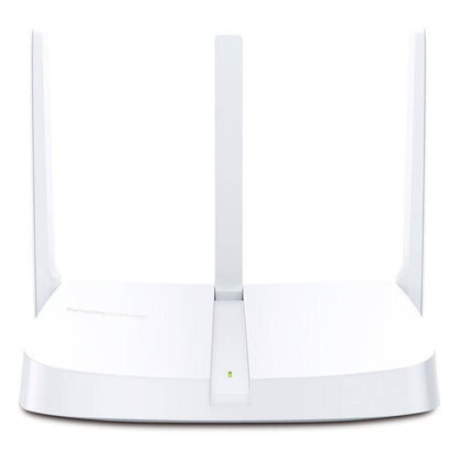 MERCUSYS MW306R N300 Wi-Fi 4 Wireless Router | 300 Mbps 2.4 GHz | 3 External Antennas | 1× 10/100 Mbps WAN | 3× 10/100 Mbps LAN | White