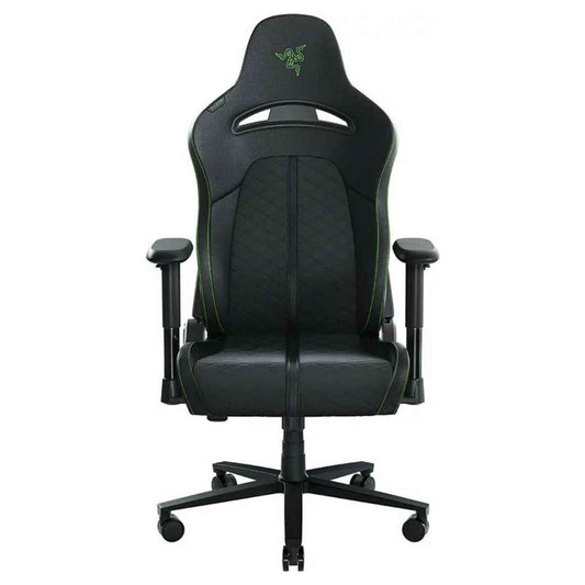 Razer Enki X Gaming Chair | EPU Synthetic Leather | 2D Armrests | 152° Recline | Black & Green | RZ38-03880100-R3G1