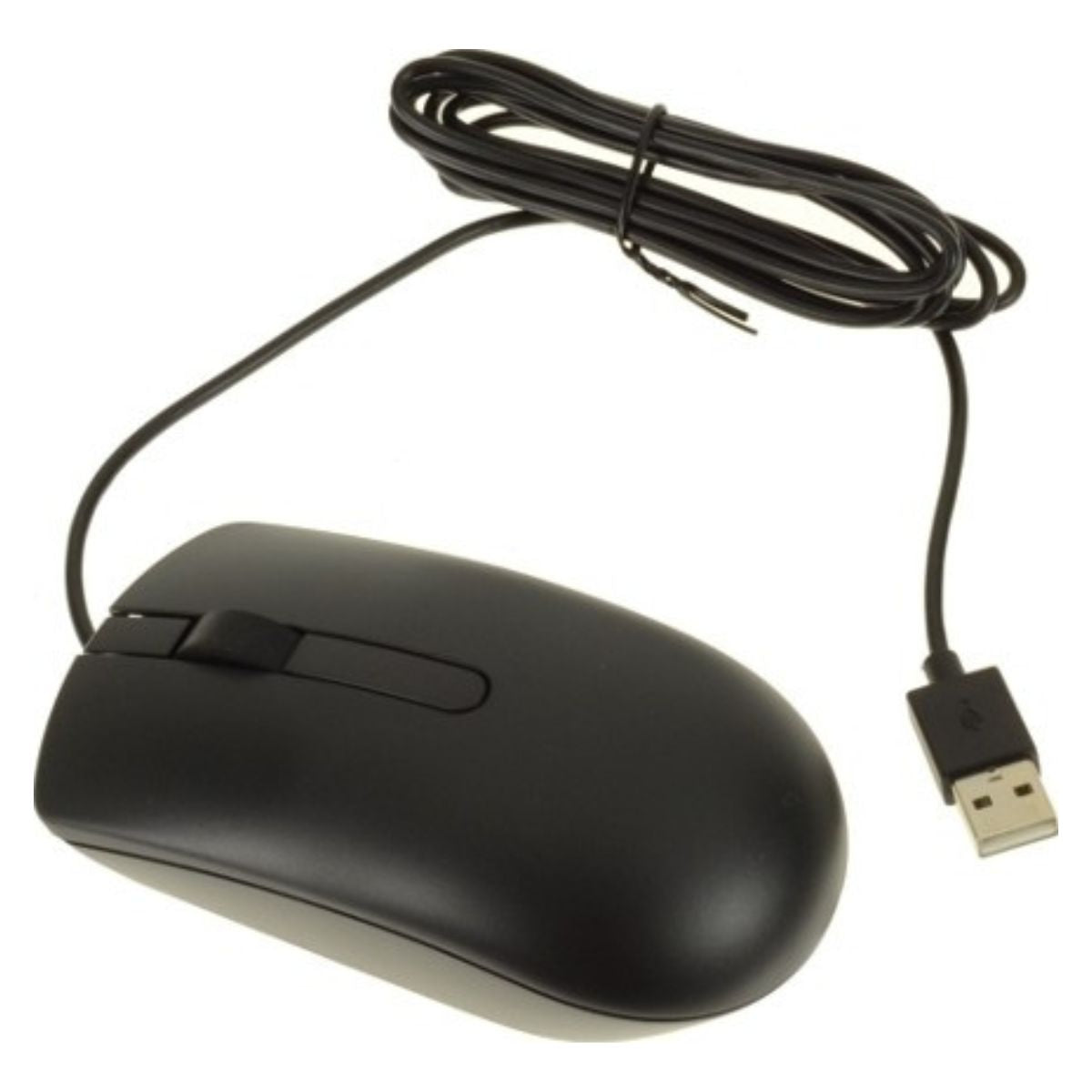 Dell MS116 USB Wired Optical Mouse, 1000 DPI Optical Tracking, 6ft Cable, Black | 570-AAIR