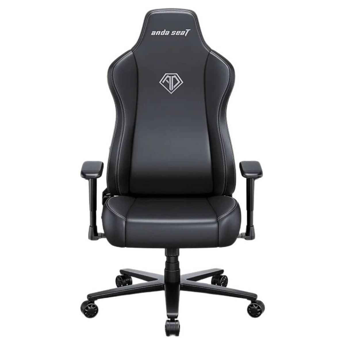 AndaSeat Novis Series Gaming Chair | XL Size | Premium PVC Leather Upholstery | Ergonomic Support | 5cm Raised Seat Sides | Height &amp; Weight Adjustable Range (165–210cm / 35–120kg)