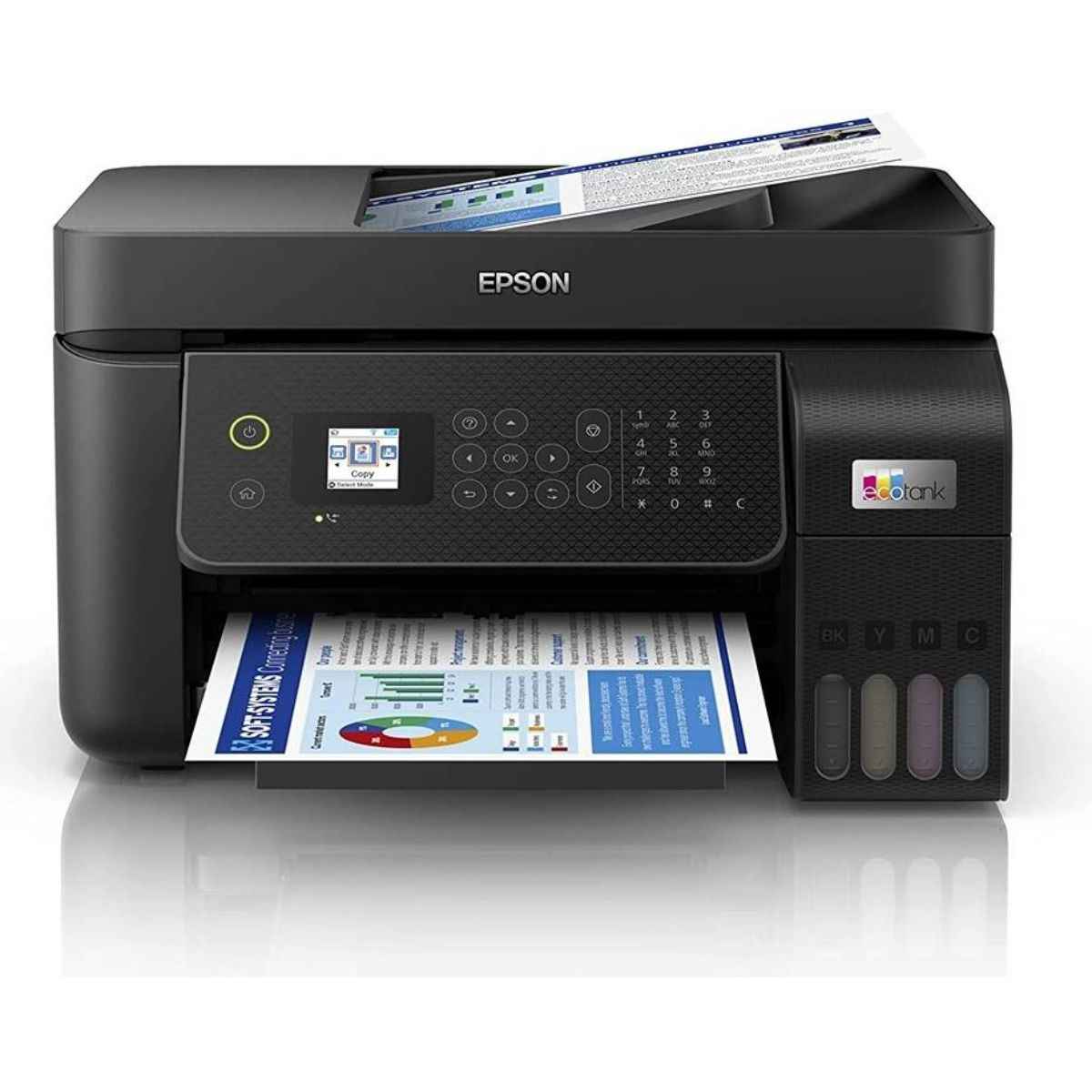 Epson EcoTank L5290 All-in-One Ink Tank Printer | Print, Scan, Copy &amp; Fax | Wi-Fi | ADF | Ink Filled Machine | With Box | L5290