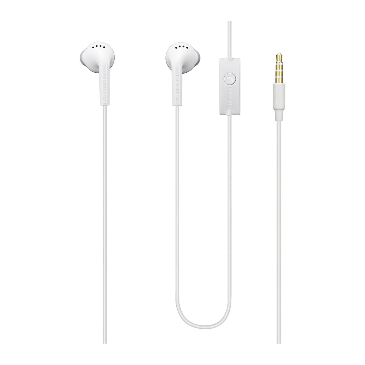 Samsung EHS61ASFWE Wired In-Ear Headphones – Original Stereo Earphones with Mic & Volume Control (White)