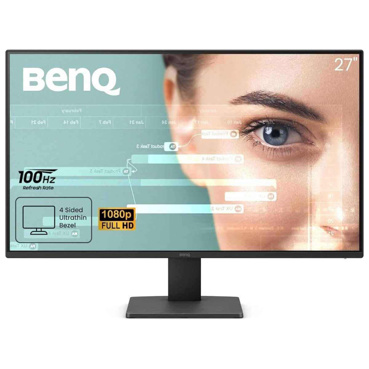 BenQ GW2791 27″ Full HD Eye-Care Monitor – IPS Panel, 100 Hz Refresh, 99% sRGB