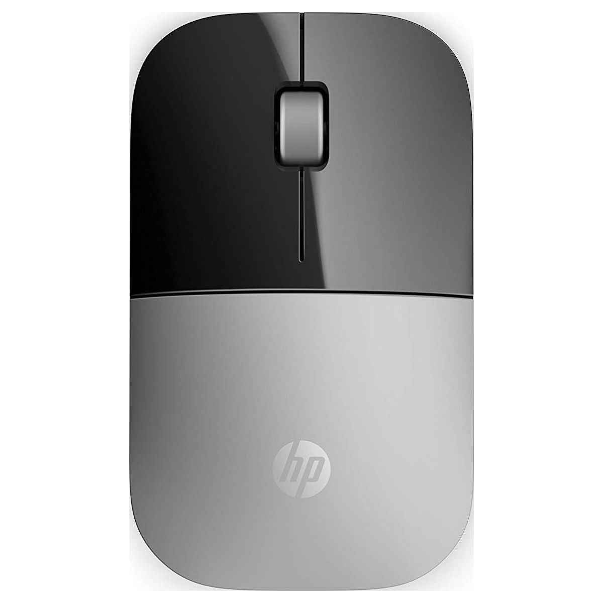 HP Z3700 Wireless Mouse | 1200 DPI Optical Sensor | 2.4GHz Wireless Connectivity | Blue LED Technology | Black & Silver