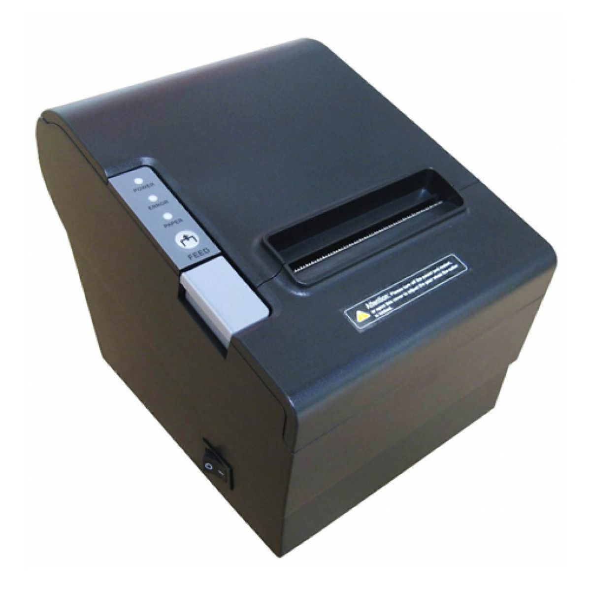 Pegasus PR8005 80mm Thermal Receipt Printer | 230mm/s | USB & LAN Ethernet | Black | UK Plug
