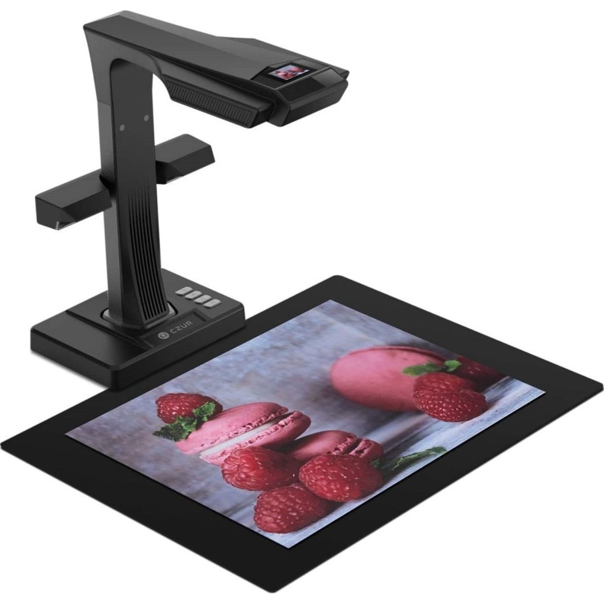 CZUR ET18 Pro Professional Document Scanner, 2nd Gen Auto-Flatten, Deskew Tech, 18MP Sony Camera, Capture A3, 186 Languages OCR, Convertable to PDF/Searchable PDF/Word/Tiff/Excel