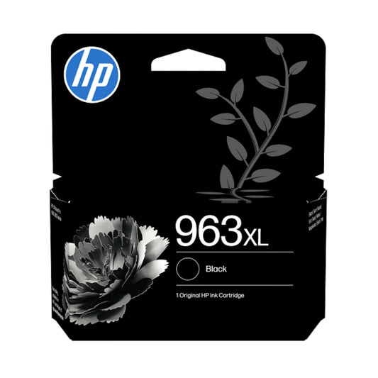 HP 963XL High Yield Black Original Ink Cartridge – 3JA30AE, High Yield Performance, Sharp Black Printing