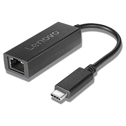 Lenovo USB-C to Ethernet Adapter | 100Mbps | PXE Boot Support | Black | 4X90S91831
