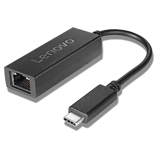 Lenovo USB-C to Ethernet Adapter | 100Mbps | PXE Boot Support | Black | 4X90S91831