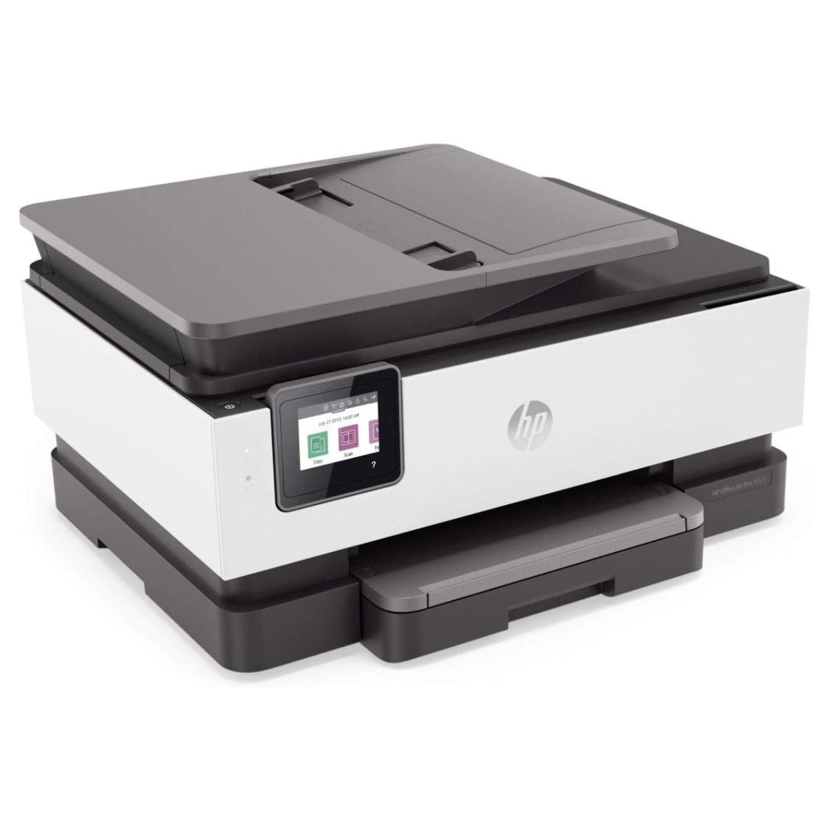HP OfficeJet Pro 8023 All-in-One Printer, Print Copy Scan Fax, Wireless Connectivity, Automatic Duplex Printing, White | 1KR64B (Used Unit with Box)