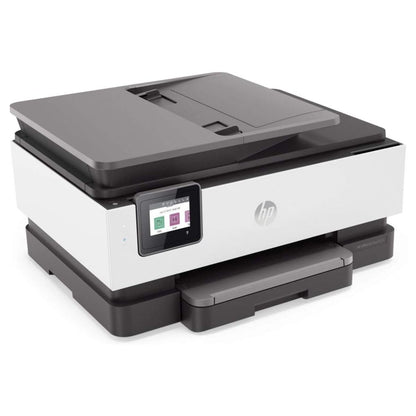 HP OfficeJet Pro 8023 All-in-One Printer, Print Copy Scan Fax, Wireless Connectivity, Automatic Duplex Printing, White | 1KR64B (Used Unit with Box)