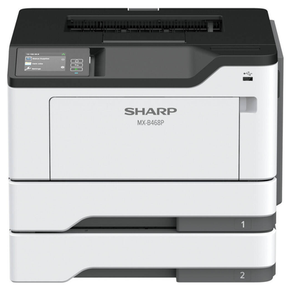 Sharp MX-B468P A4 Monochrome Printer – 44ppm, 1200 x 1200 dpi, Automatic Duplex, Expandable Paper Capacity