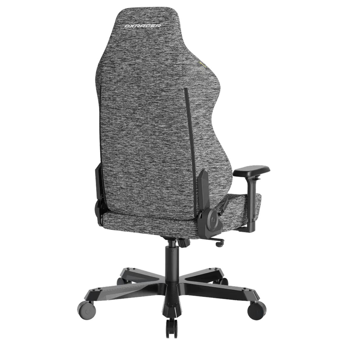 DXRacer Tank Series Gaming Chair | XXL Size | Woven Fabric Upholstery | 4D Adjustable Armrests | Magnetic Headrest & Lumbar Support | 90°–135° Reclining Backrest | Class 4 Hydraulics | Black / Gray