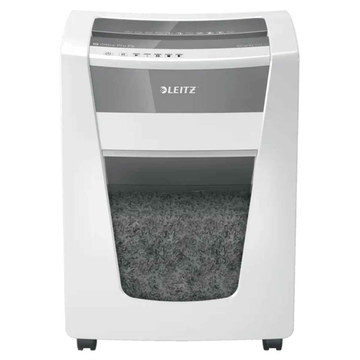 Leitz IQ Office Paper Shredder Pro P5 – 5 Sheets, Micro Cut, High Security, Compact Design | LE8010-00