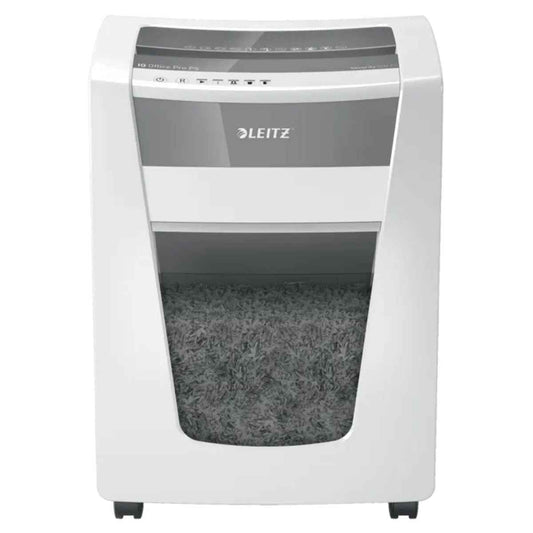 Leitz IQ Office Paper Shredder Pro P5 – 5 Sheets, Micro Cut, High Security, Compact Design | LE8010-00