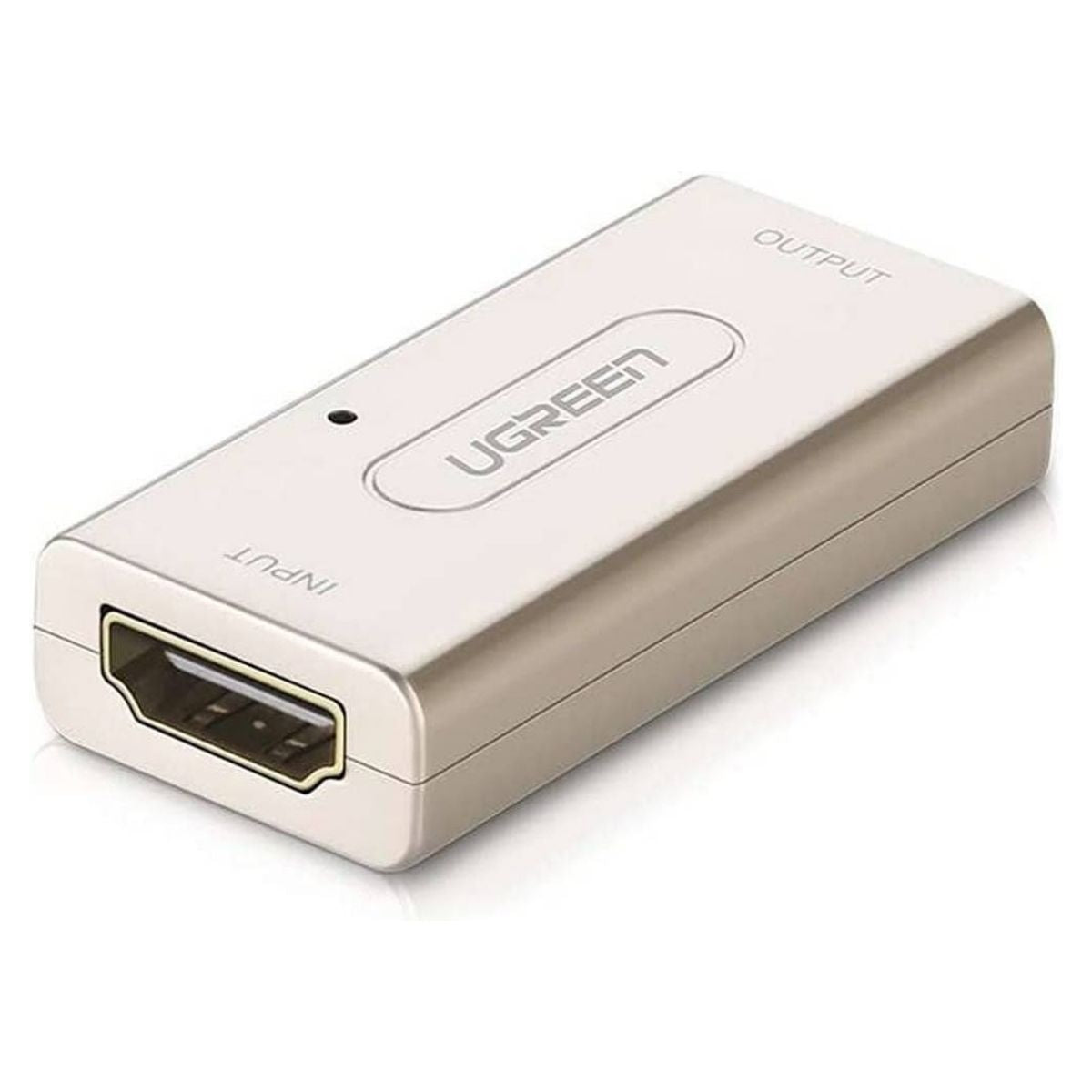UGREEN 40265 HDMI Extender Signal Booster | Active HDMI Repeater | Female to Female | Up to 150ft | 1080P | White