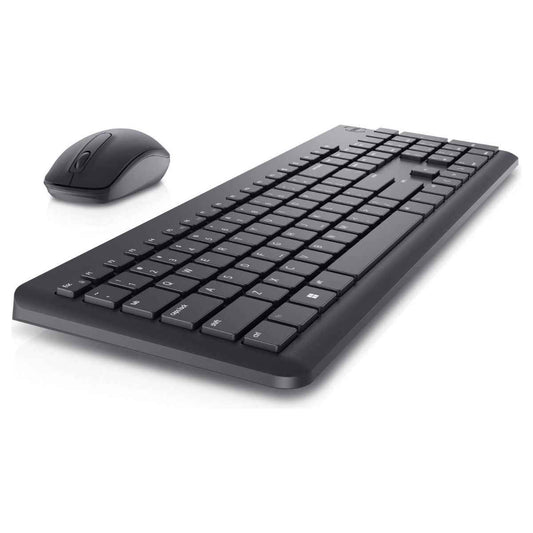 Dell KM3322W Wireless Keyboard and Mouse Combo, 2.4GHz Wireless Connection, 1000 DPI Optical Mouse, AES-128 Encryption, Black | KM3322W