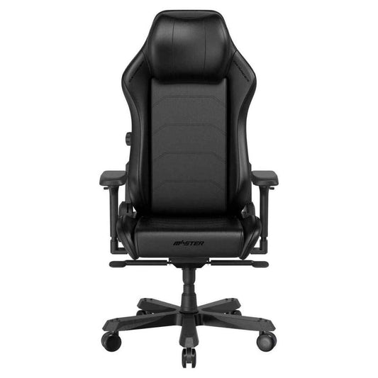 DXRacer 1238S Master Series Gaming Chair | Microfiber Leather Upholstery | 4D Adjustable Armrests | Multi-Functional Tilt Mechanism | High-Density Mold Shaping Foam | XL Size | Black / White