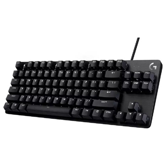 Logitech G413 TKL SE Mechanical Gaming Keyboard – English / Arabic Layout, TKL, Tactile Switches, PBT Keycaps, White Backlight, Black