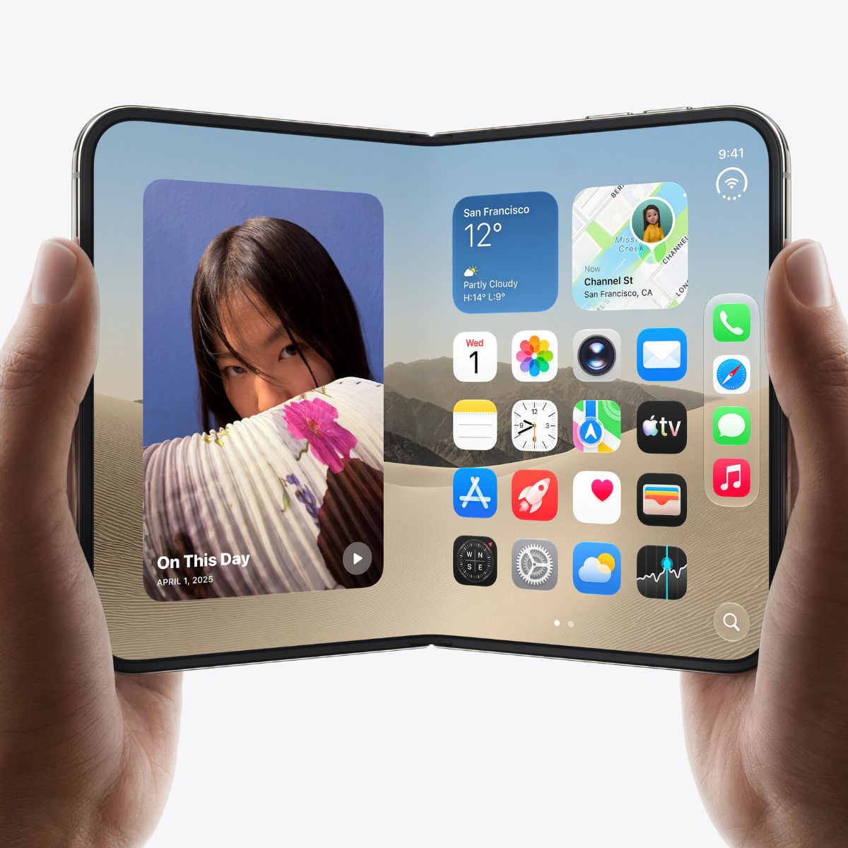 Apple iPhone Duo | Foldable Smartphone | 7.6-inch Super Retina XDR Display | A20 Pro | 48MP Dual Fusion Camera