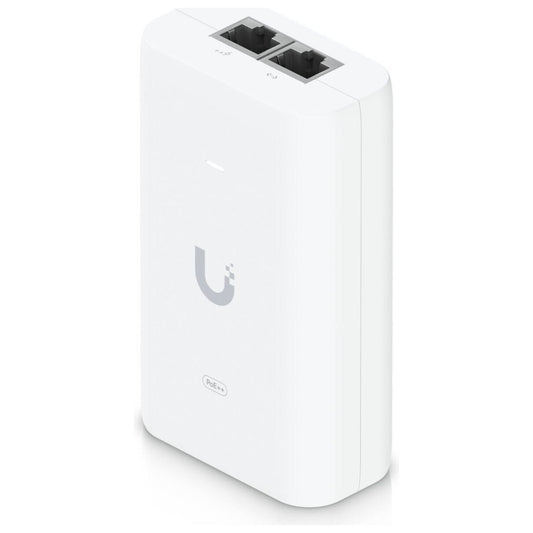 Ubiquiti PoE++ Adapter (60W), RJ45 Shielded Socket, IEC-320 C6 AC Connector, White |PoE++