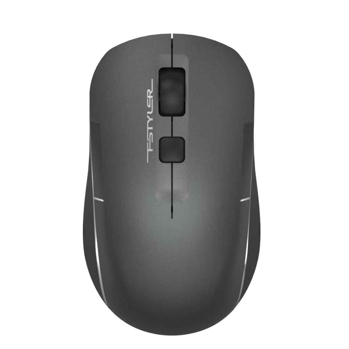 A4Tech Fstyler FB26CS Air2 Wireless Mouse – Dual Mode (BT + 2.4G), Rechargeable, Desk + Air Control, White Backlit