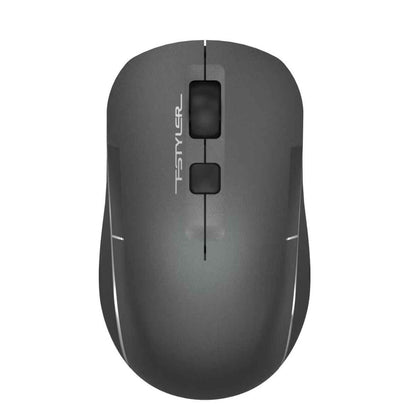 A4Tech Fstyler FB26CS Air2 Wireless Mouse – Dual Mode (BT + 2.4G), Rechargeable, Desk + Air Control, White Backlit