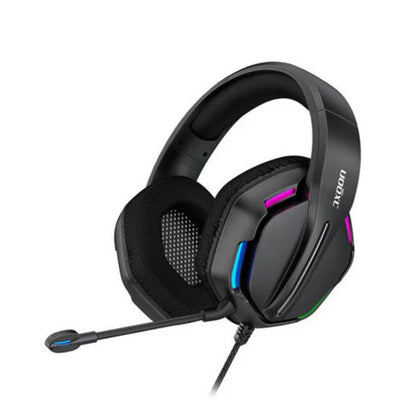 AXGON AX2GHE1 Ergo LED Gaming Headset – Noise-Canceling Mic, Immersive Sound, RGB Lighting