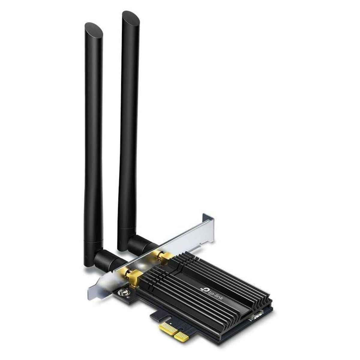 TP-Link Archer TX50E AX3000 Wi-Fi 6 Bluetooth 5.2 PCIe Adapter, Dual-Band Wireless Adapter, MU-MIMO, OFDMA, Low Latency Gaming, Heat Sink Design | Archer TX50E